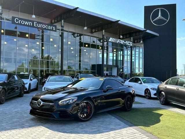 used 2018 Mercedes-Benz AMG SL 63 car, priced at $81,988