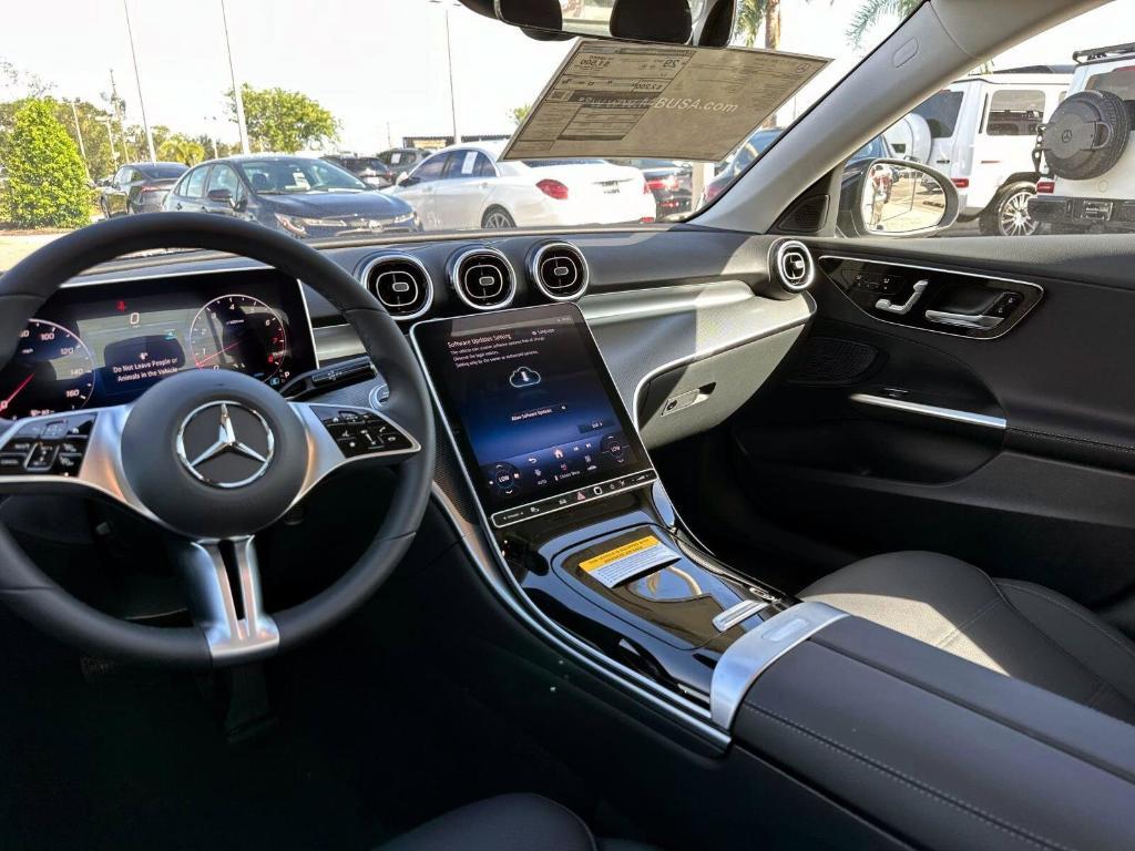 new 2025 Mercedes-Benz C-Class car, priced at $50,050