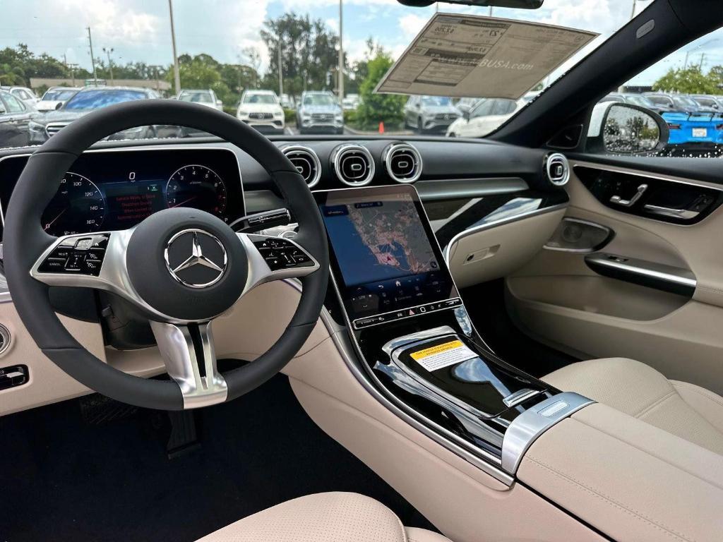 new 2025 Mercedes-Benz C-Class car, priced at $56,065