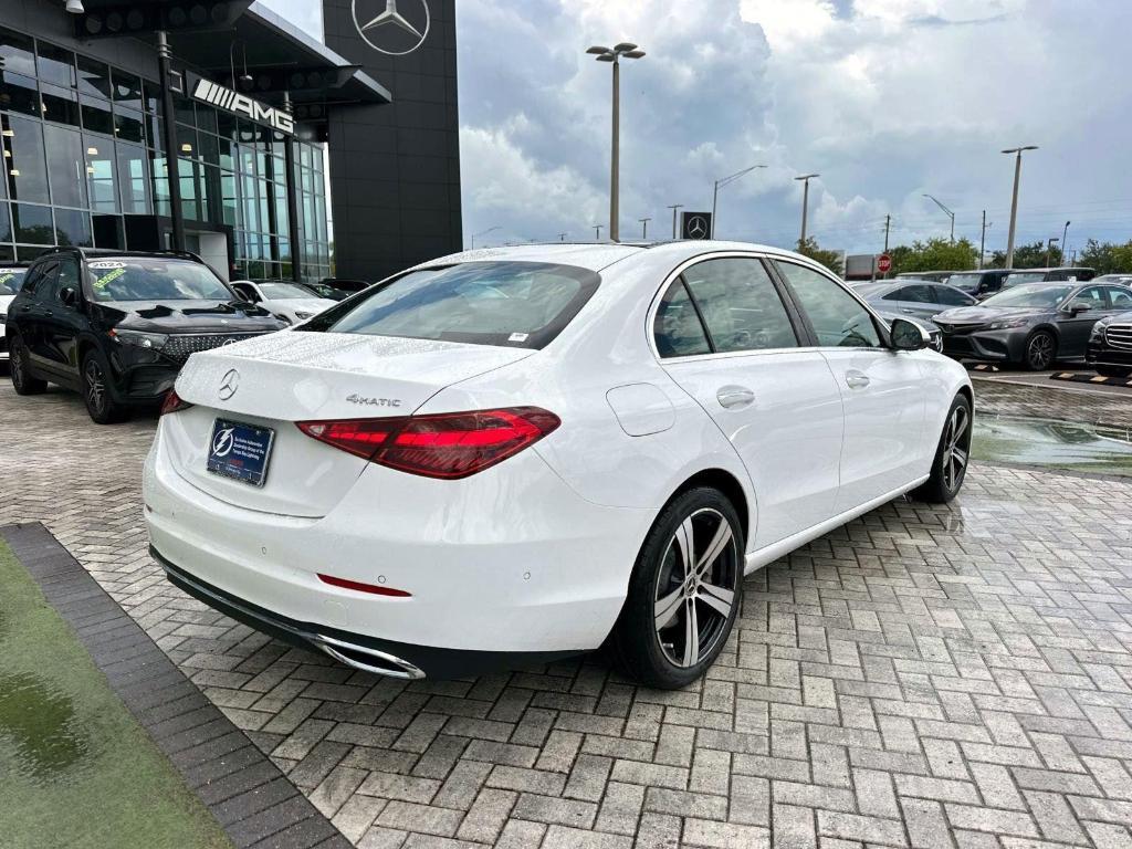 new 2025 Mercedes-Benz C-Class car, priced at $56,065