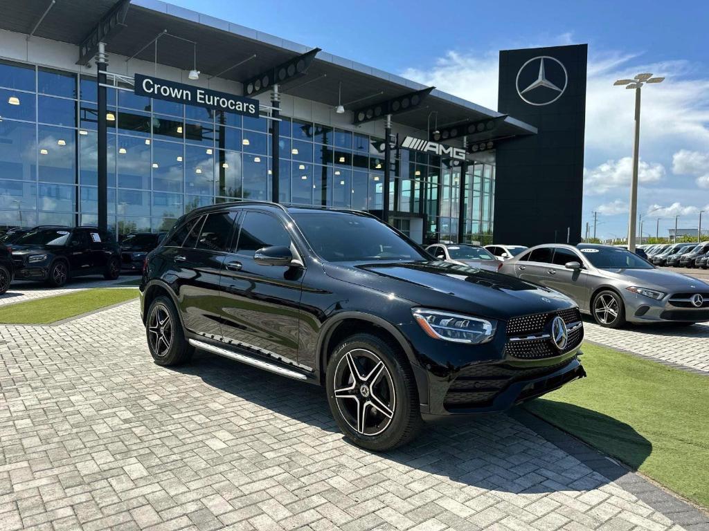 used 2022 Mercedes-Benz GLC 300 car, priced at $33,990