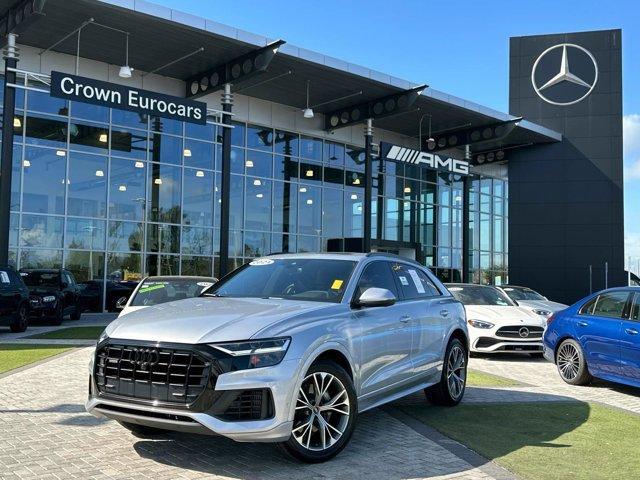 used 2021 Audi Q8 car, priced at $39,988