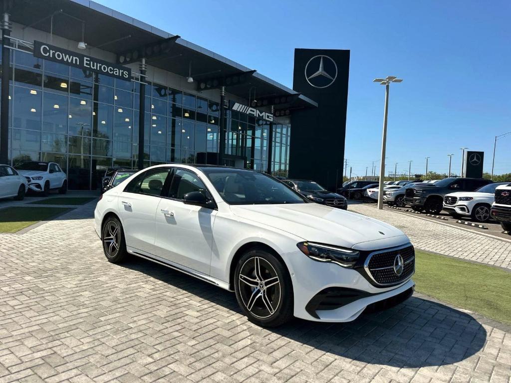 new 2025 Mercedes-Benz E-Class car, priced at $70,105