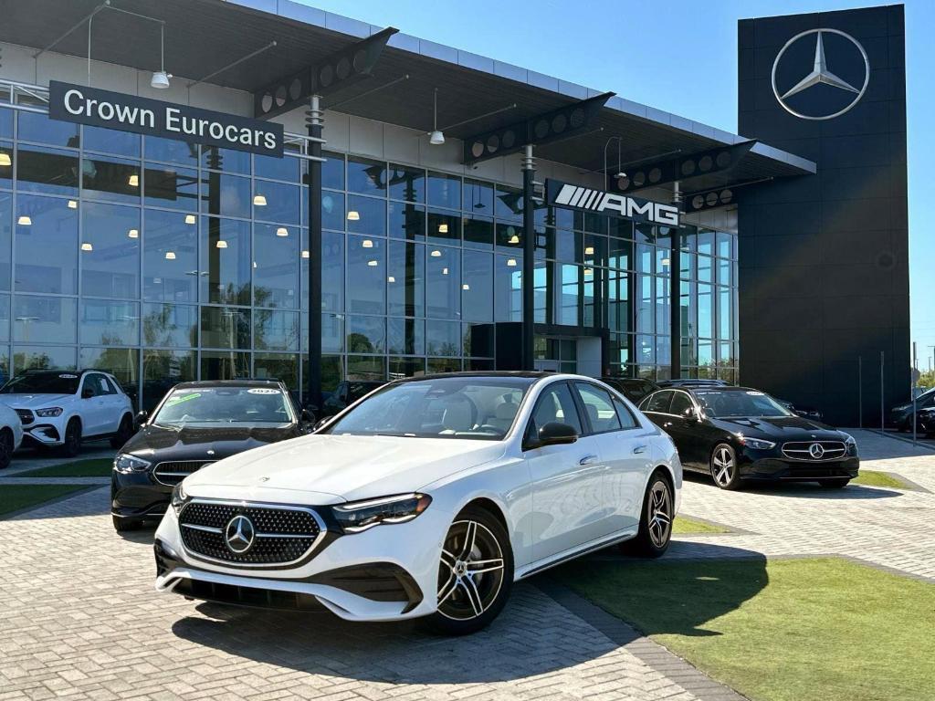 new 2025 Mercedes-Benz E-Class car, priced at $70,105