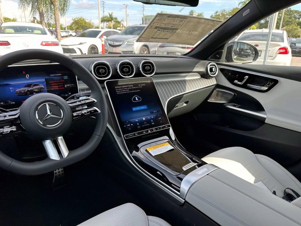 new 2024 Mercedes-Benz C-Class car, priced at $59,055