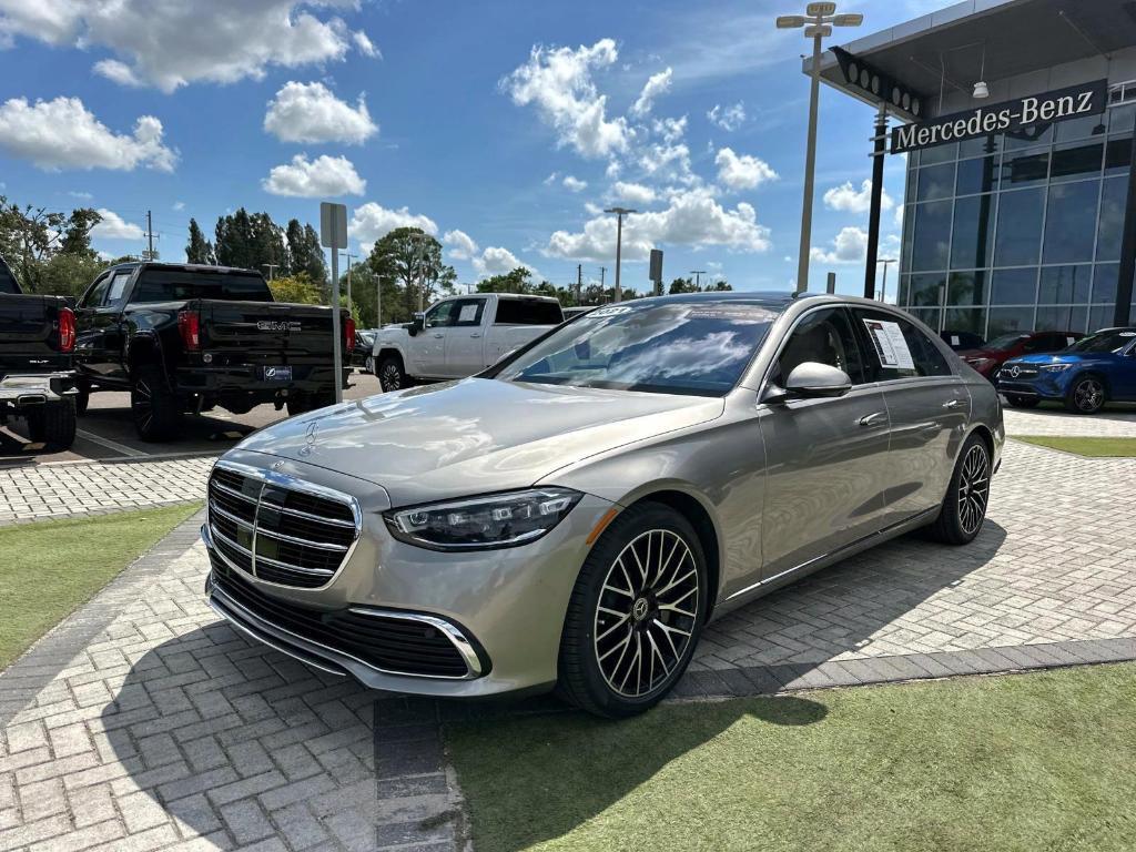 used 2021 Mercedes-Benz S-Class car, priced at $63,803