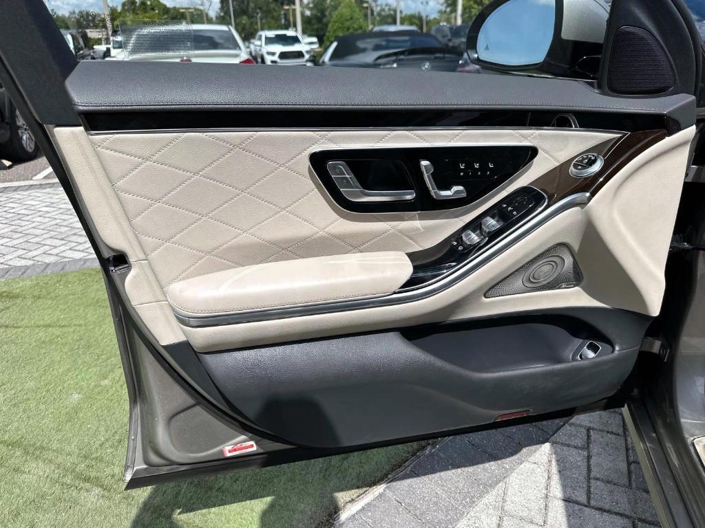 used 2021 Mercedes-Benz S-Class car, priced at $63,803