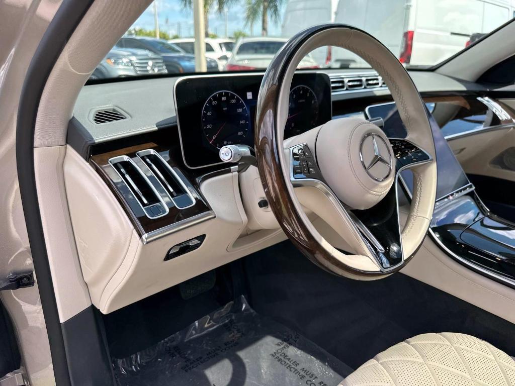 used 2021 Mercedes-Benz S-Class car, priced at $63,803