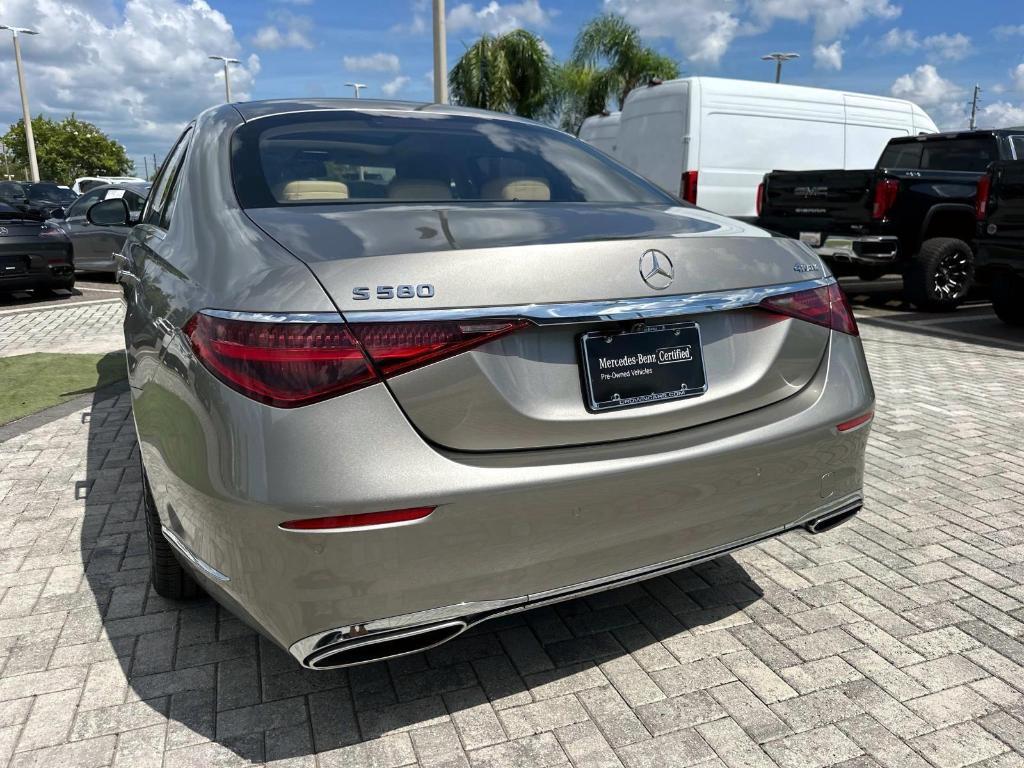 used 2021 Mercedes-Benz S-Class car, priced at $63,803