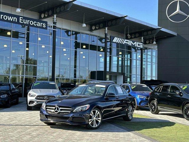 used 2017 Mercedes-Benz C-Class car, priced at $15,984