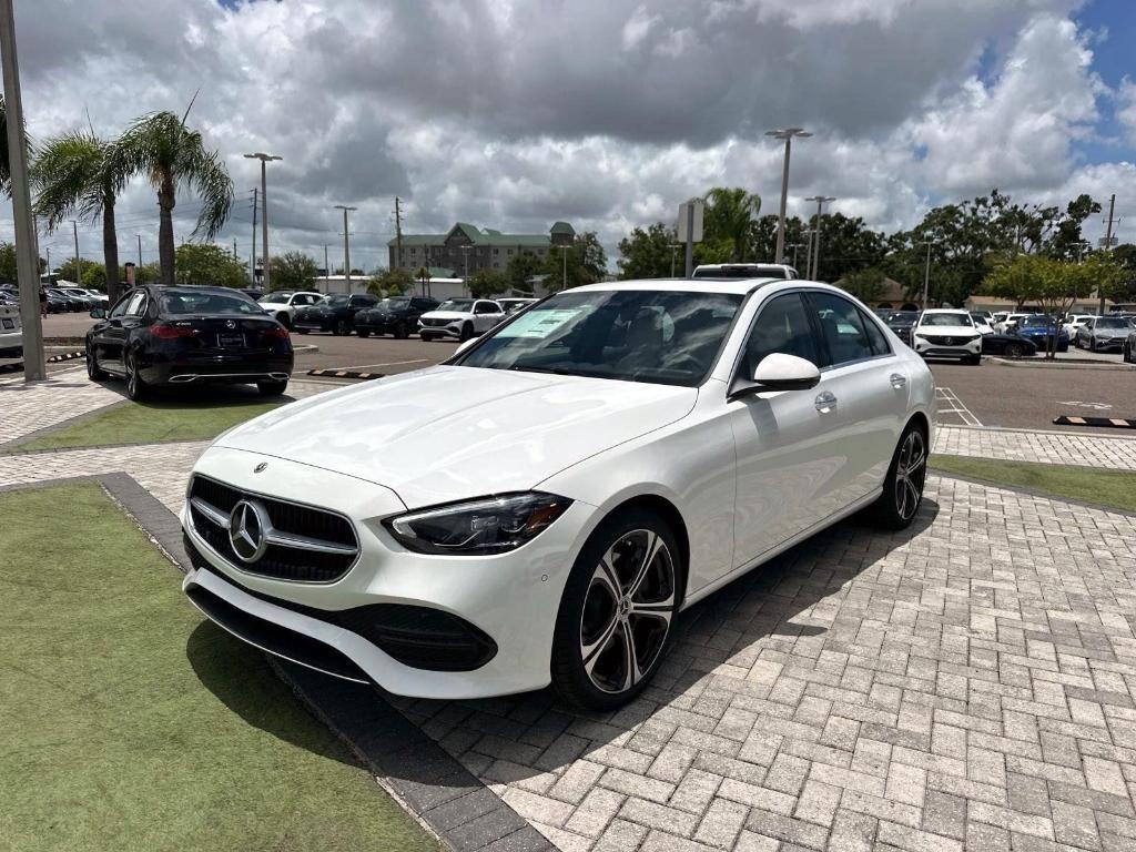 new 2025 Mercedes-Benz C-Class car, priced at $55,210
