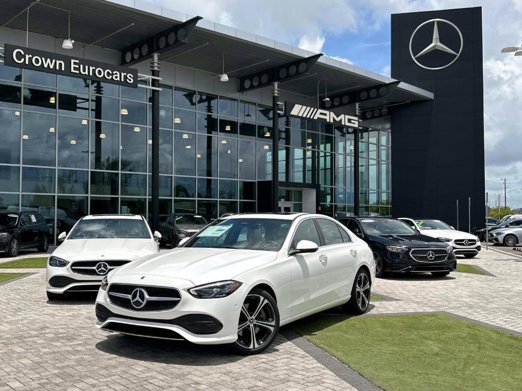new 2025 Mercedes-Benz C-Class car, priced at $55,210