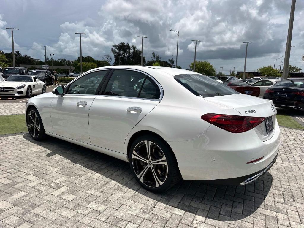 new 2025 Mercedes-Benz C-Class car, priced at $55,210