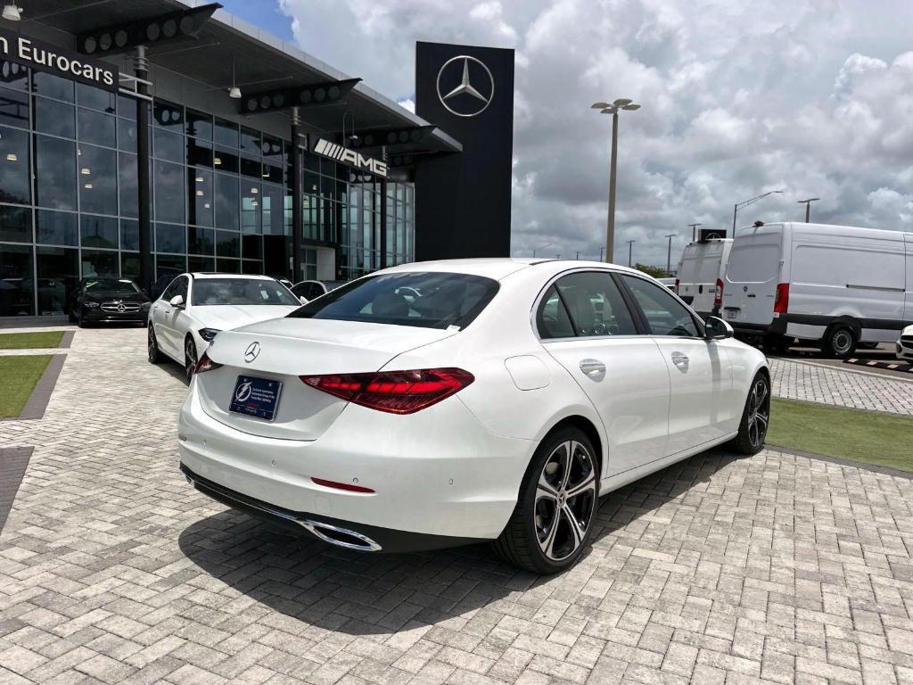 new 2025 Mercedes-Benz C-Class car, priced at $55,210