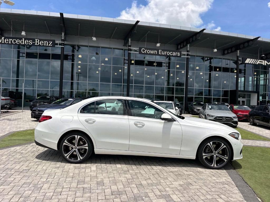 new 2025 Mercedes-Benz C-Class car, priced at $55,210