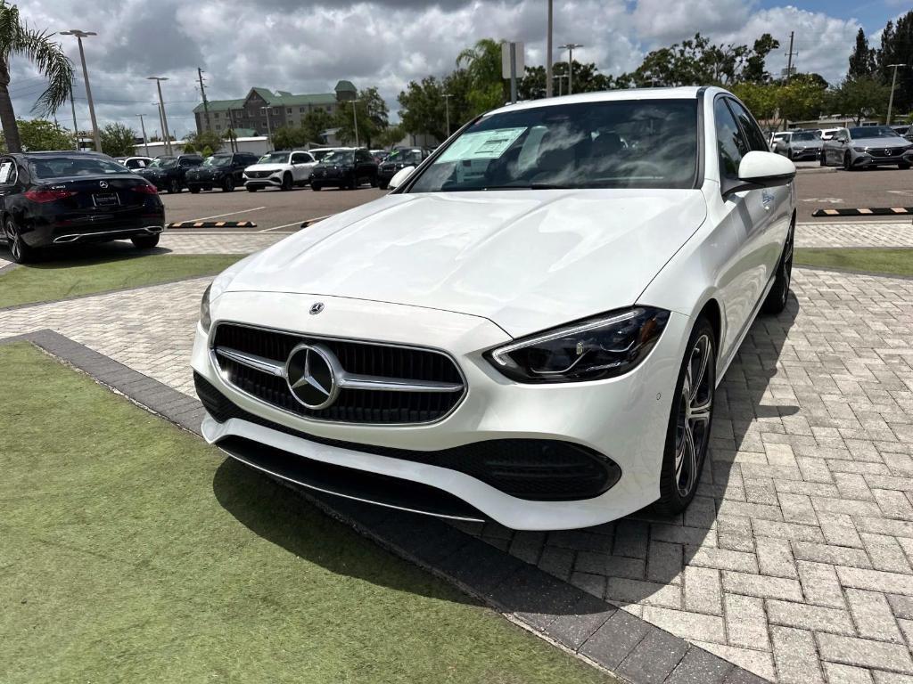 new 2025 Mercedes-Benz C-Class car, priced at $55,210