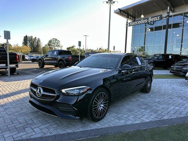 used 2022 Mercedes-Benz C-Class car, priced at $29,995