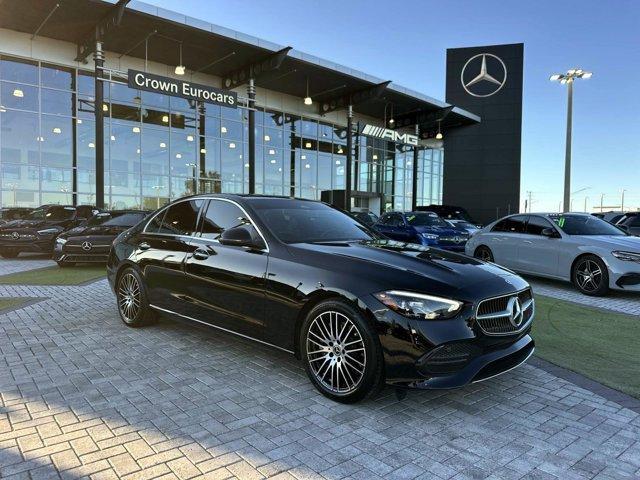 used 2022 Mercedes-Benz C-Class car, priced at $29,995
