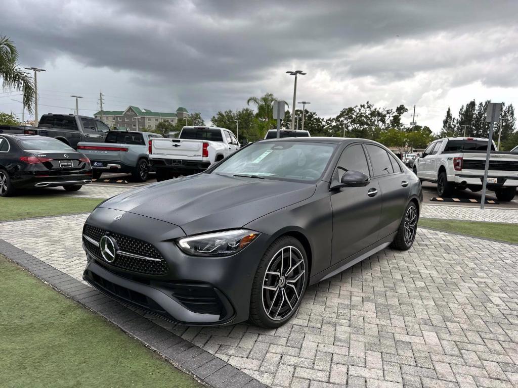 new 2025 Mercedes-Benz C-Class car, priced at $61,055