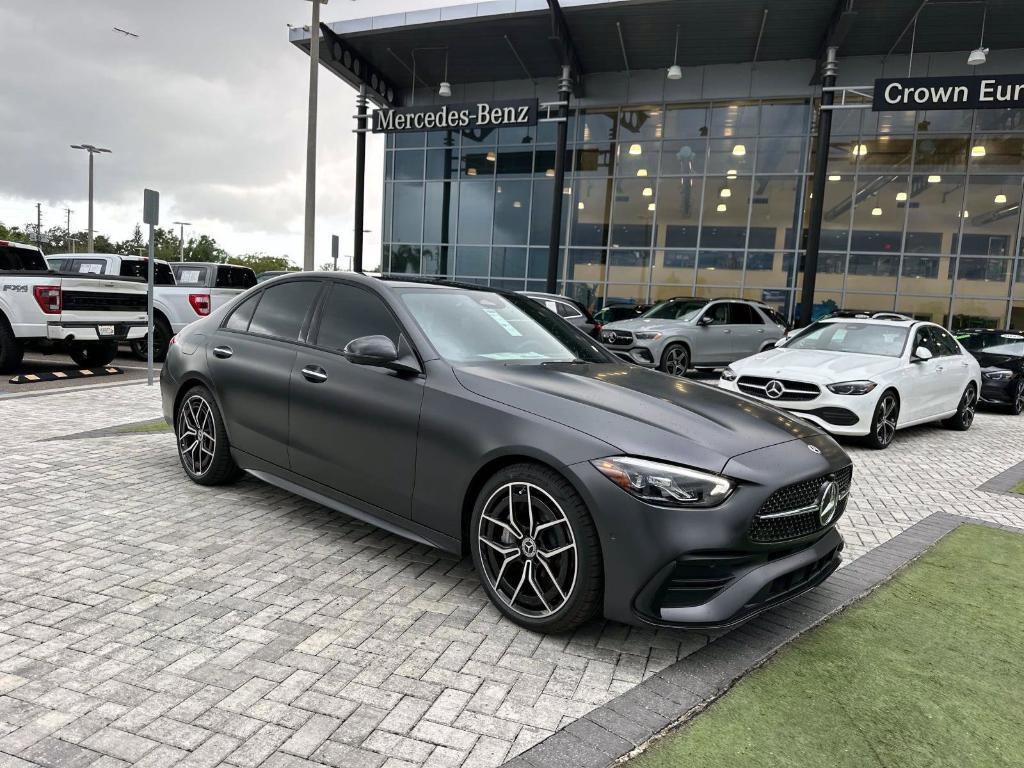 new 2025 Mercedes-Benz C-Class car, priced at $61,055