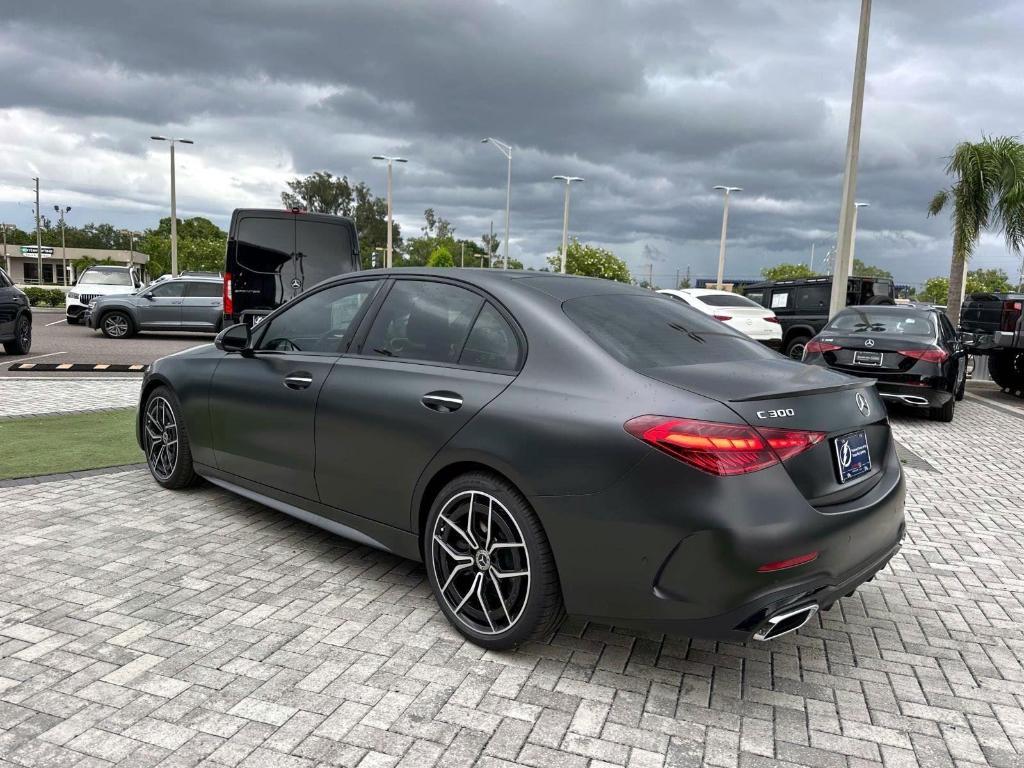 new 2025 Mercedes-Benz C-Class car, priced at $61,055