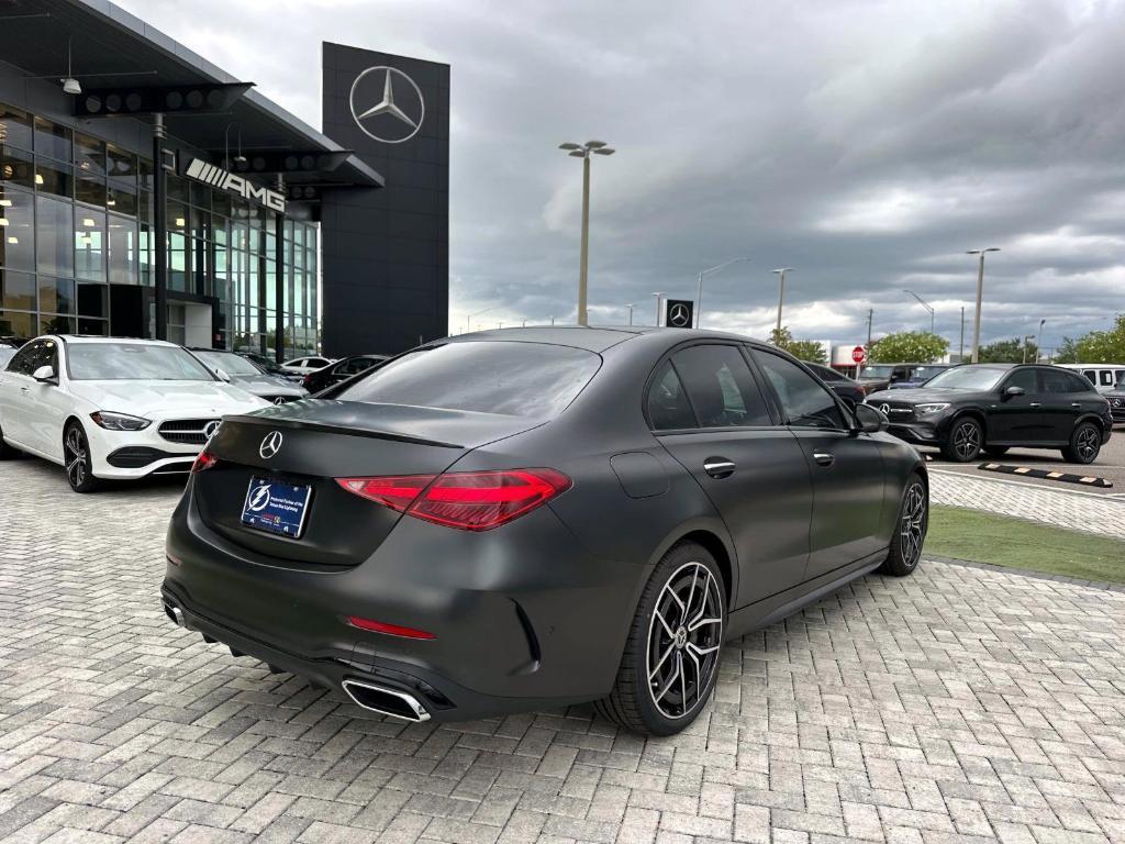 new 2025 Mercedes-Benz C-Class car, priced at $61,055