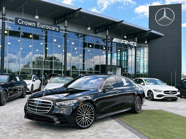 used 2022 Mercedes-Benz S-Class car, priced at $97,891