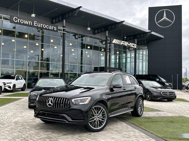 used 2021 Mercedes-Benz AMG GLC 43 car, priced at $43,590