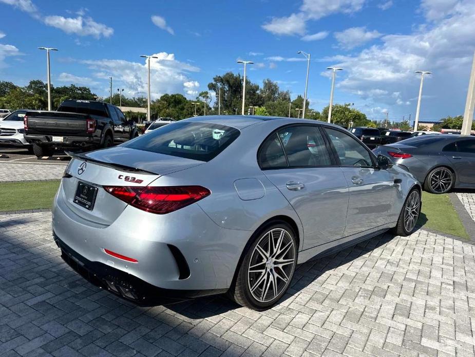 new 2024 Mercedes-Benz AMG C 63 car, priced at $101,625