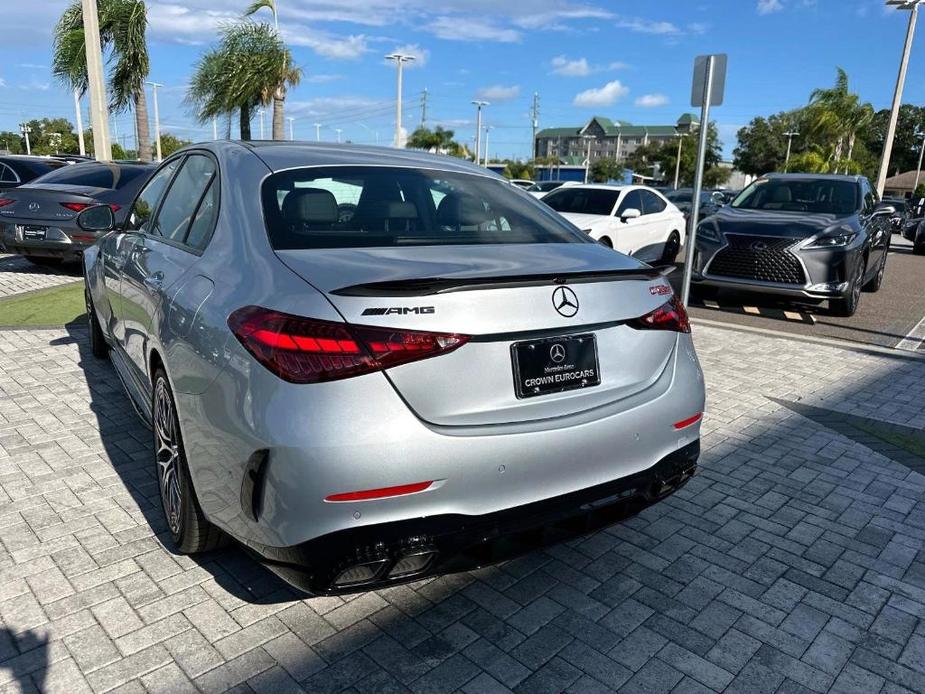 new 2024 Mercedes-Benz AMG C 63 car, priced at $101,625