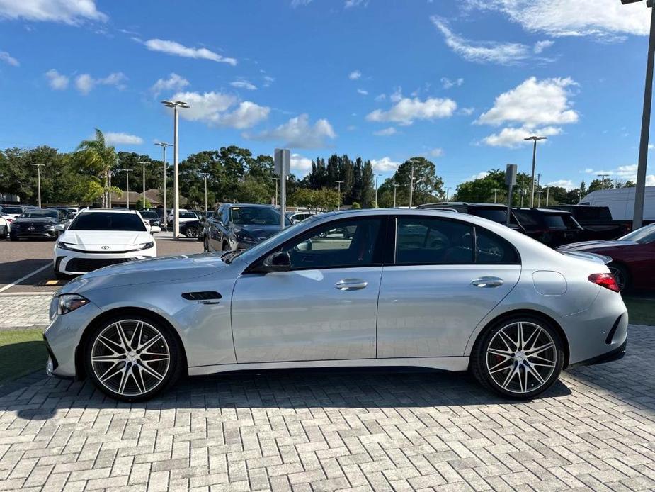 new 2024 Mercedes-Benz AMG C 63 car, priced at $101,625