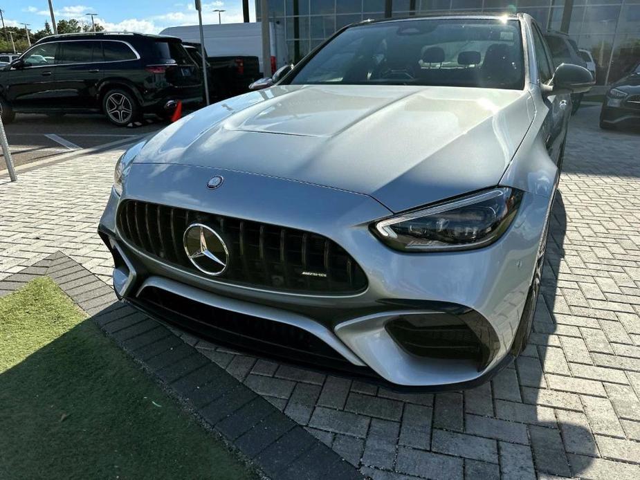 new 2024 Mercedes-Benz AMG C 63 car, priced at $101,625