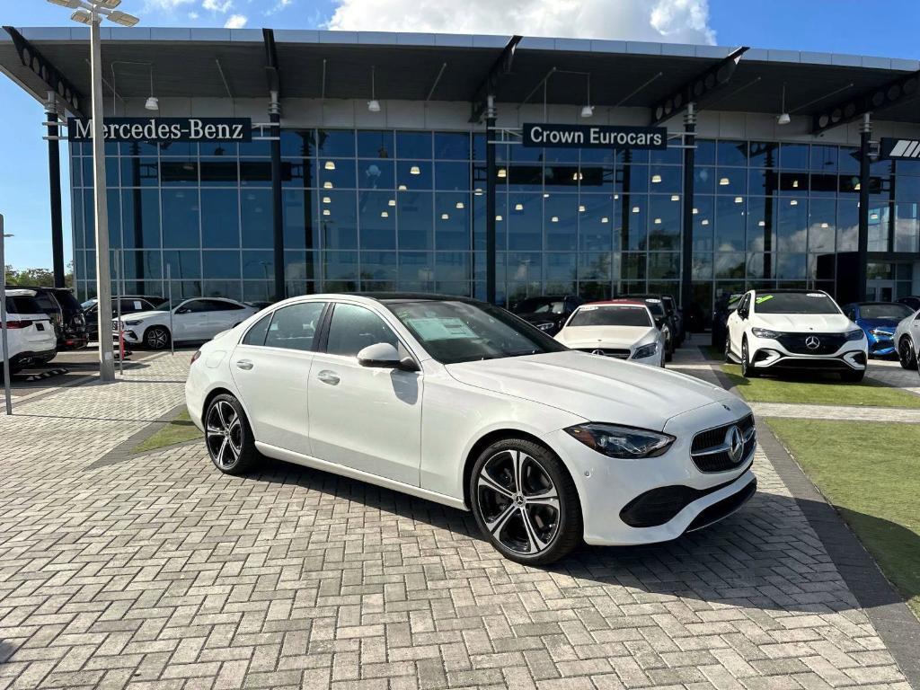 new 2025 Mercedes-Benz C-Class car, priced at $51,235