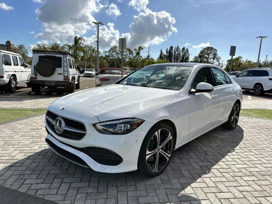 new 2025 Mercedes-Benz C-Class car, priced at $51,235