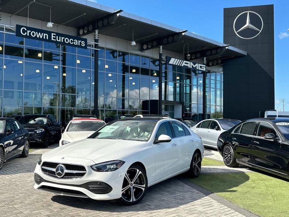 new 2025 Mercedes-Benz C-Class car, priced at $51,235