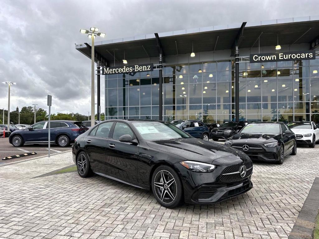 new 2024 Mercedes-Benz C-Class car, priced at $53,455