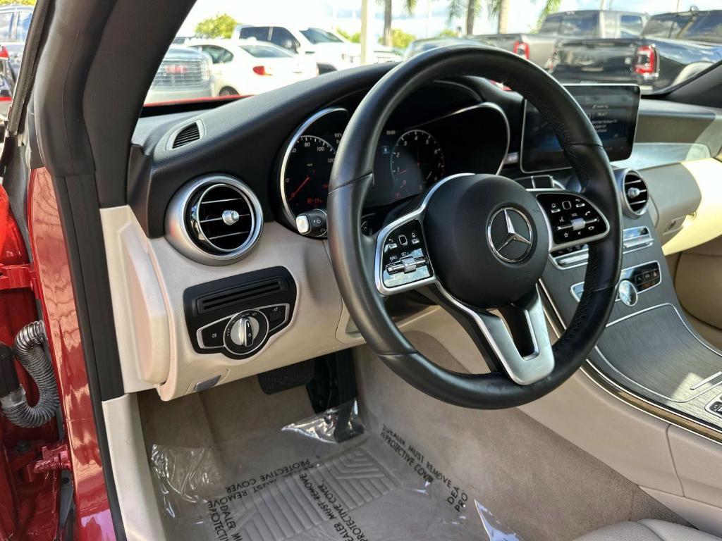 used 2022 Mercedes-Benz C-Class car, priced at $41,848
