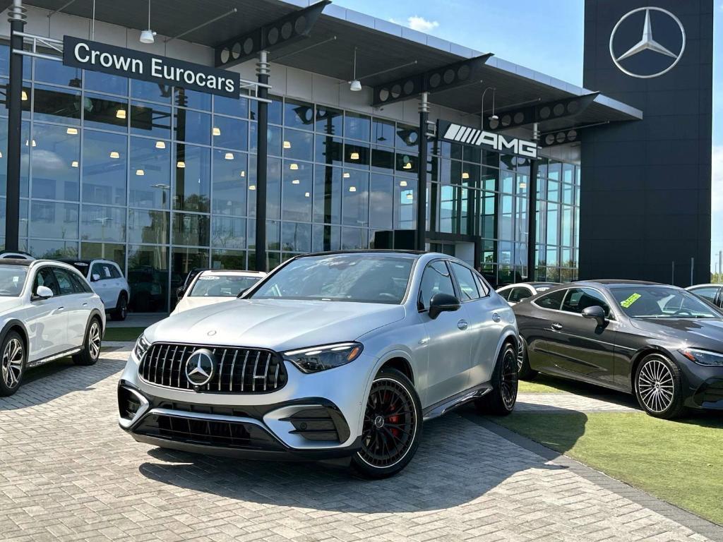 new 2025 Mercedes-Benz AMG GLC 63 car, priced at $109,575