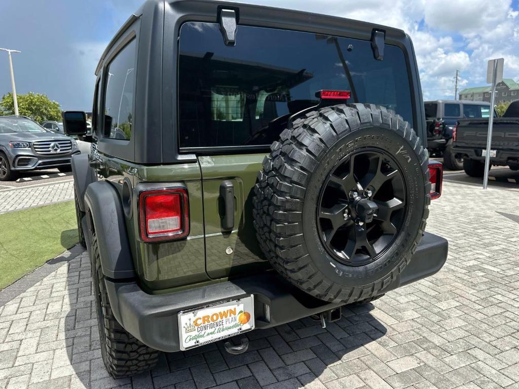 used 2023 Jeep Wrangler car, priced at $31,572