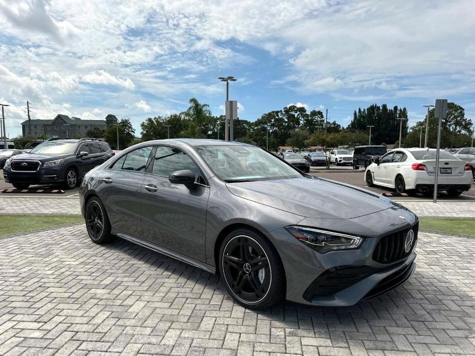 new 2025 Mercedes-Benz AMG CLA 35 car, priced at $62,810