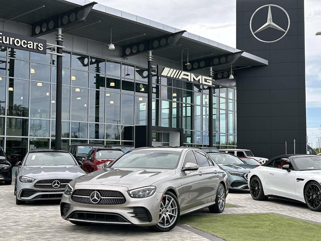 used 2021 Mercedes-Benz E-Class car, priced at $28,990