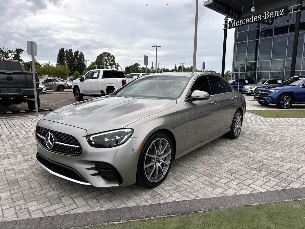 used 2021 Mercedes-Benz E-Class car, priced at $28,990