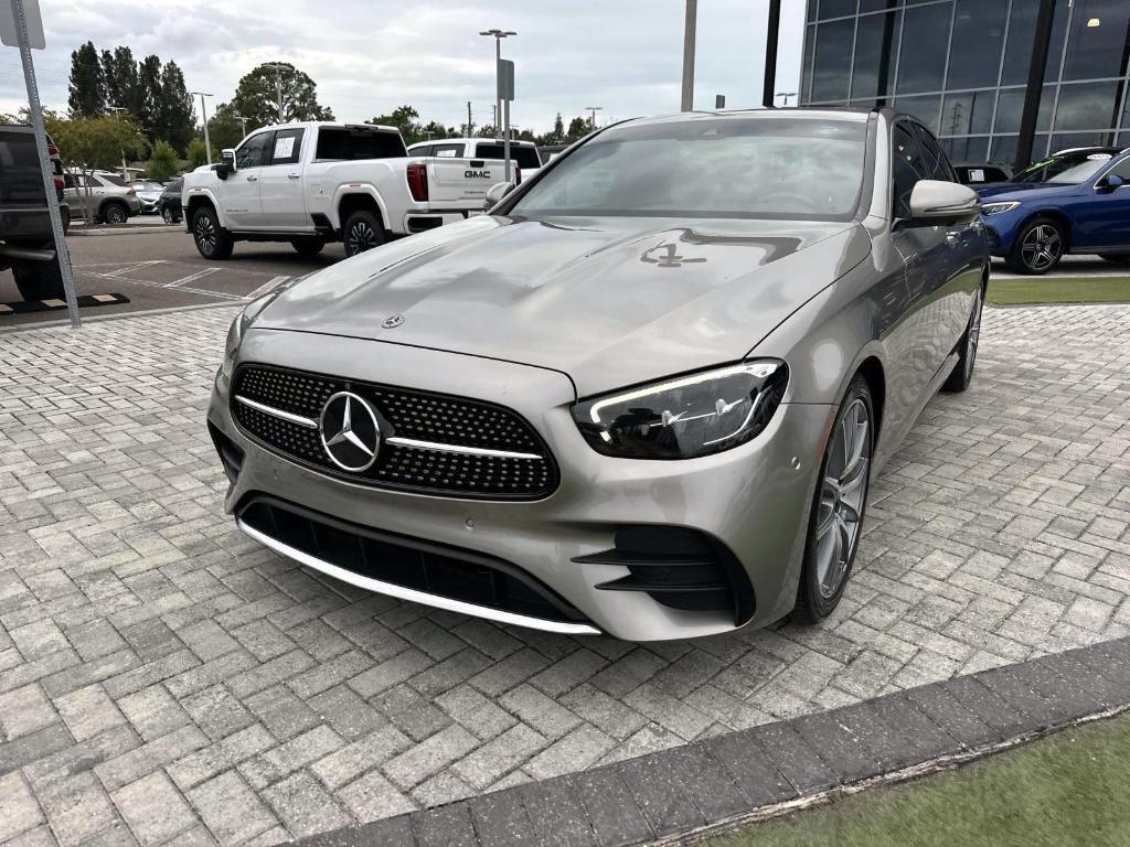 used 2021 Mercedes-Benz E-Class car, priced at $28,990