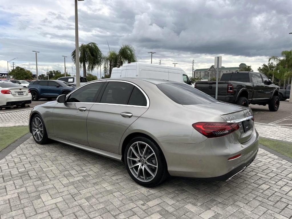 used 2021 Mercedes-Benz E-Class car, priced at $28,990