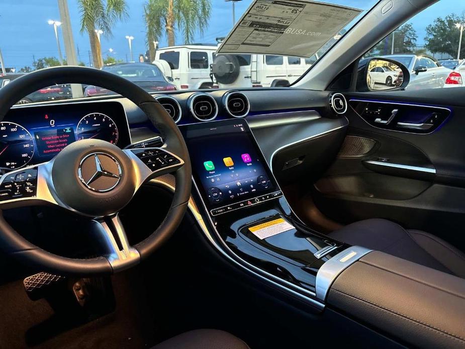 new 2025 Mercedes-Benz C-Class car, priced at $50,050