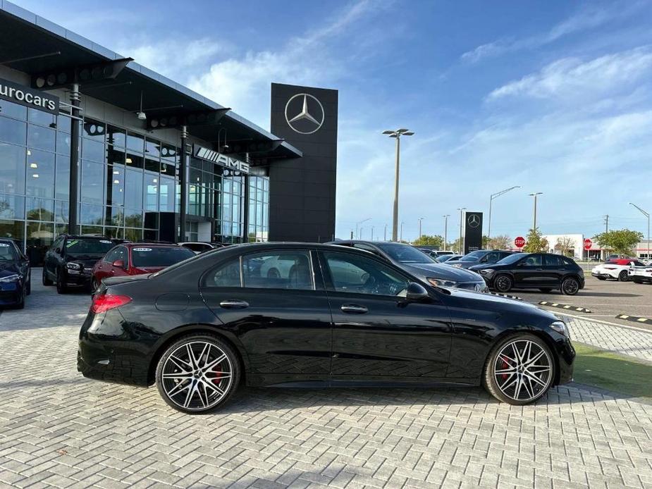 new 2025 Mercedes-Benz AMG C 43 car, priced at $74,845