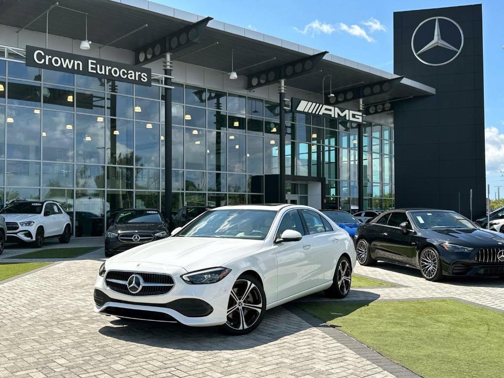 new 2025 Mercedes-Benz C-Class car, priced at $52,935