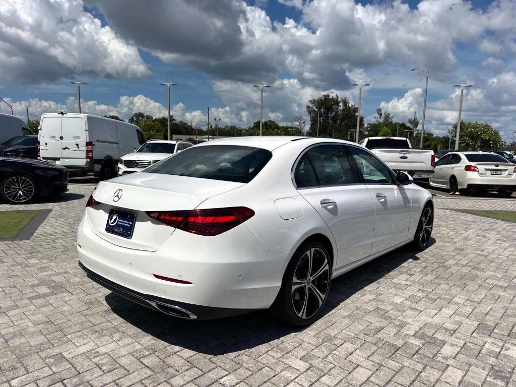 new 2025 Mercedes-Benz C-Class car, priced at $52,935