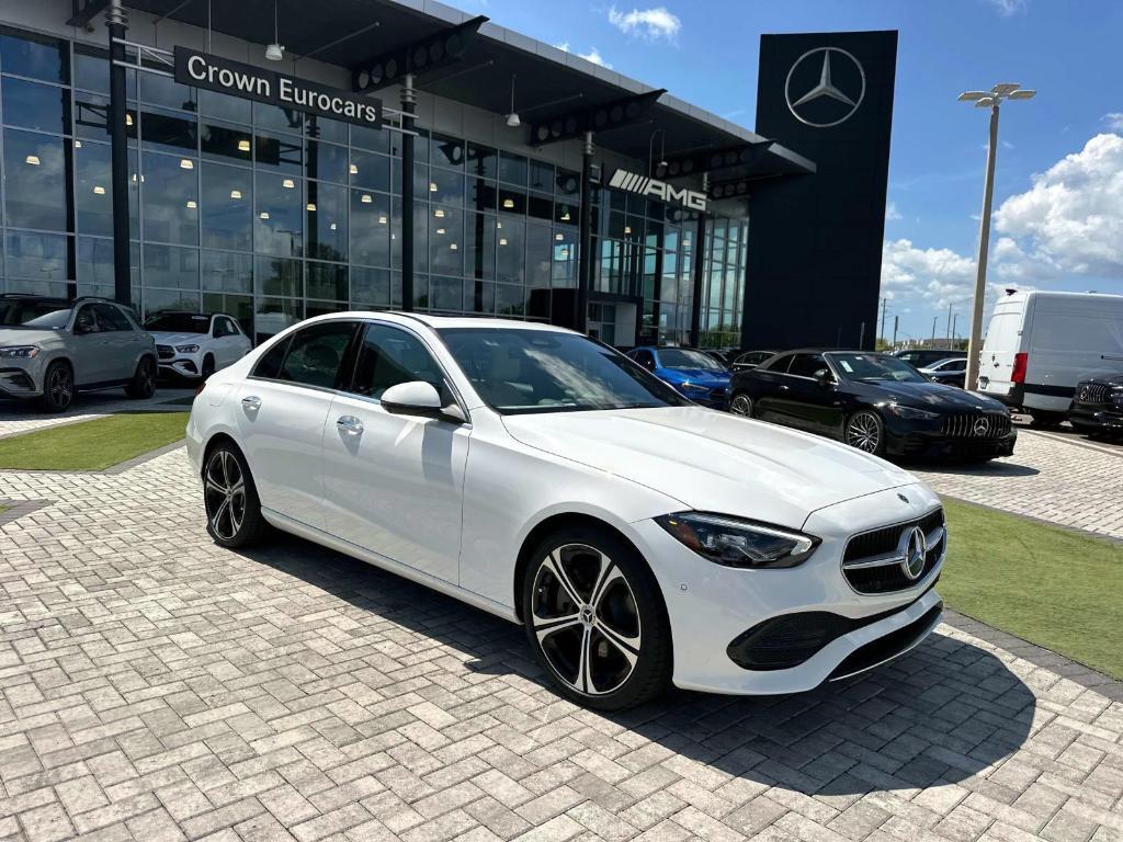 new 2025 Mercedes-Benz C-Class car, priced at $52,935
