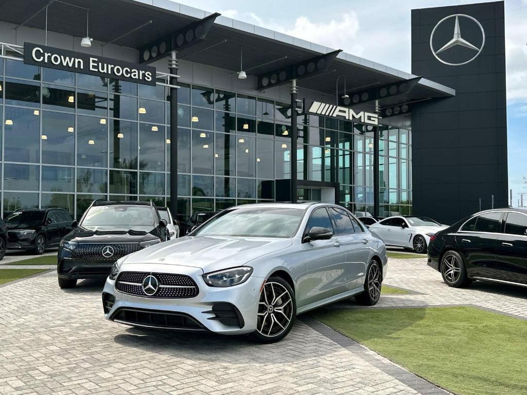 used 2022 Mercedes-Benz E-Class car, priced at $52,950